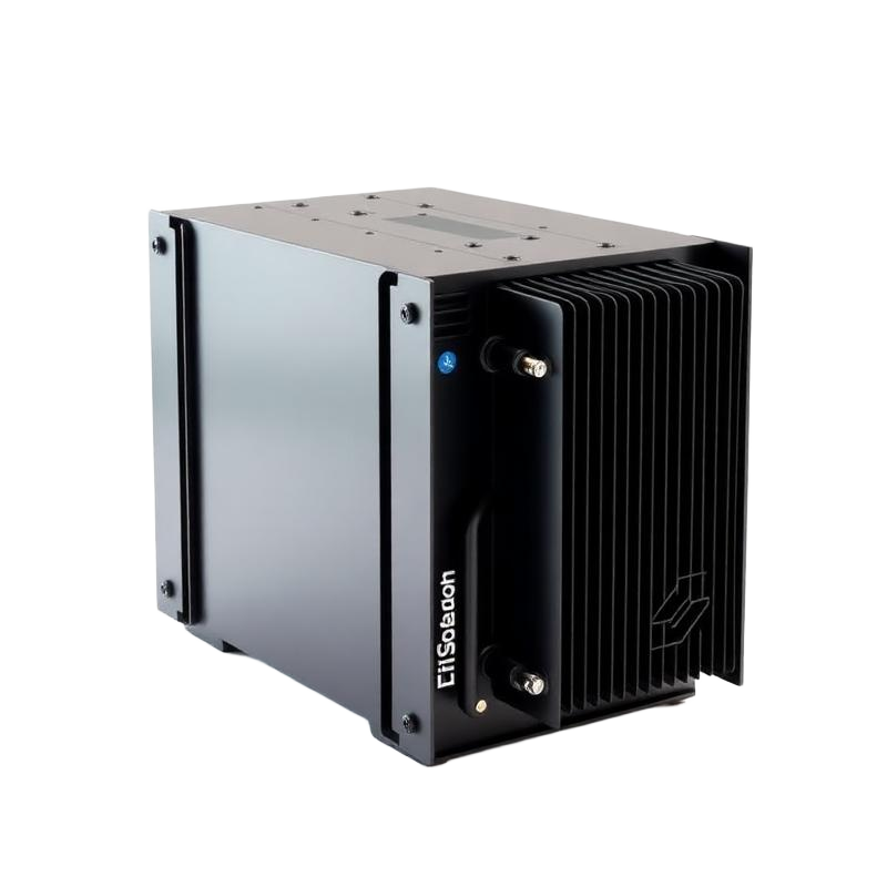 ASIC miner – kvapalinové chladenie – ilustračný render zariadenia
